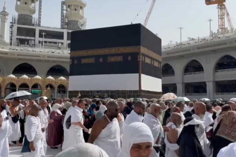 Kepadatan jemaah di Masjidil Haram, Kota Makkah. (Foto: MCH 2024 Kemenag RI)