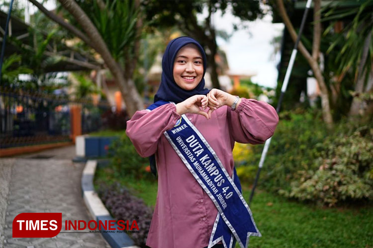 Sosok Tini seorang Winner Sis Duta Kampsu 4.0. (FOTO: AJP TIMES Indonesia)