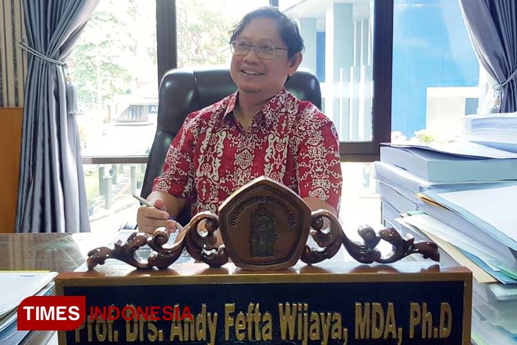 Pakar Kebijakan Publik dan juga Dekan FIA UB, Prof. Drs. Andy Fefta Wijaya., MDA., Ph.D. (Foto: Achmad Fikyansyah/TIMES Indonesia)