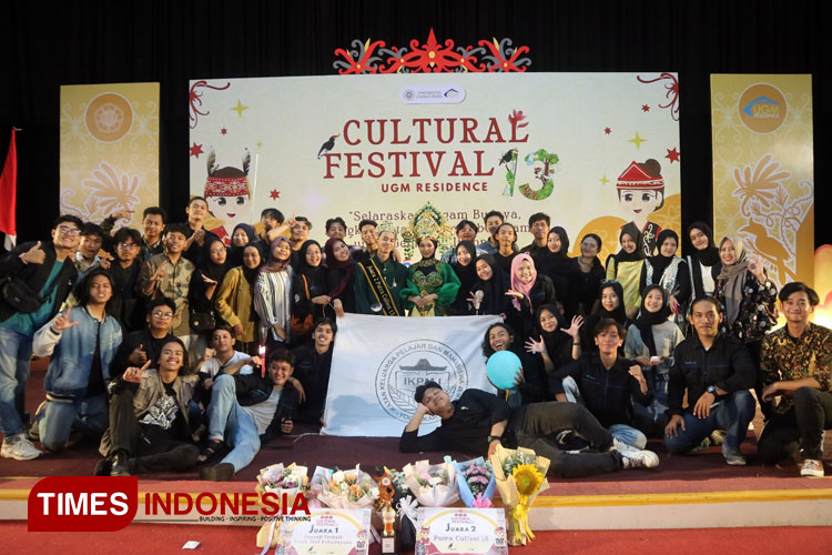 Ikatan Keluarga Pelajar dan Mahasiswa Jember di Yogyakarta (IKPMJ) dalam Culfest. (Foto: M. Abdul Basid/TIMES Indonesia)