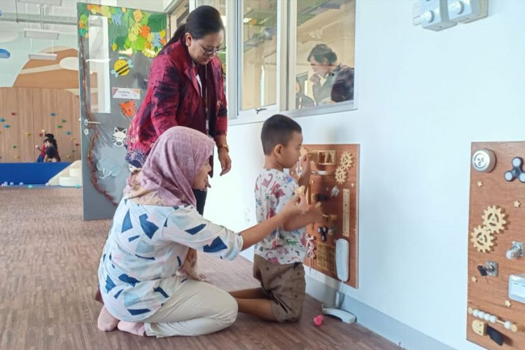 Tour Inspirasi School memperkenalkan langsung fasilitas dan sistem pendidikan di Inspirasi School, Senin (10/6/2024).(Dok.Inspirasi School)