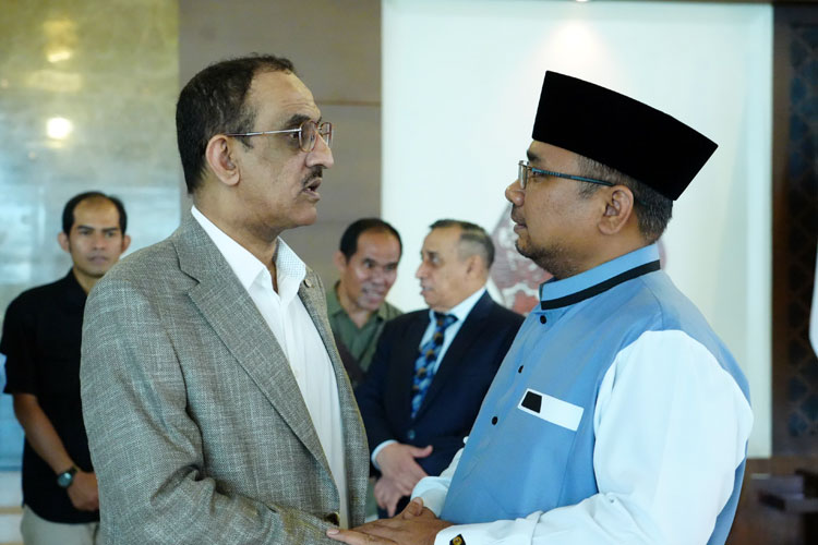 Menag RI Intensifkan Koordinasi dengan Dubes Arab Saudi untuk Indonesia