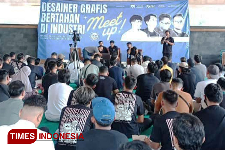 Para peserta Meetup, terlihat antusias mengikuti salah satu sesi yang diadakan oleh panitia. (FOTO: Catur Arif S /TIMES Indonesia)