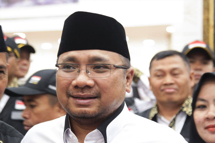 Indonesian Minister of Religious Affairs or Menag RI Yaqut Cholil Qoumas. (Photo: MCH 2024 Kemenag RI)