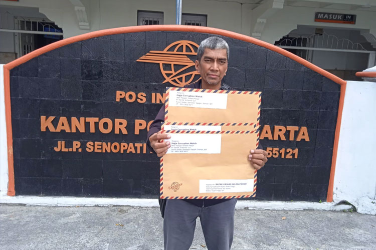 Kepala Divisi Pengaduan Masyarakat dan Monitoring Peradilan JCW, Baharuddin Kamba. (FOTO: Rahadian/ TIMES Indonesia)