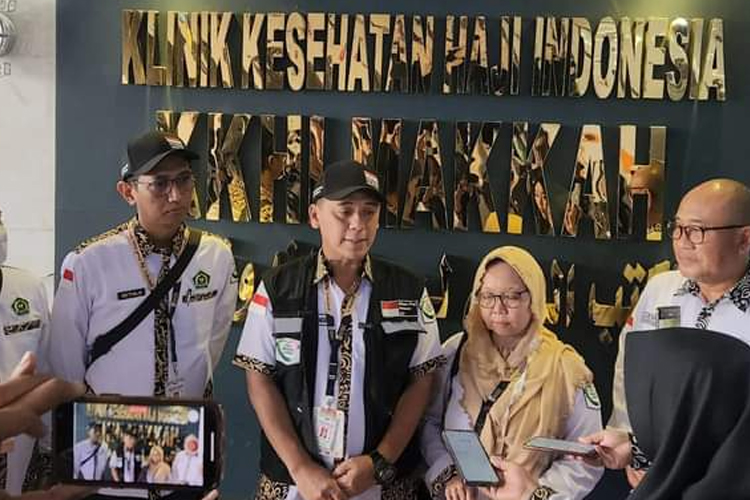 Wakil Menteri Agama (Wamenag) Syaiful Rahmat Dasuki mengunjungi KKHI Makkah. (Foto: MCH 2024 Kemenag RI)