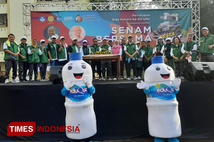 Perayaan Pesta Rakyat Dies Natalis ke-60, UNJ Siap Menjadi PTNBH dan Kukuhkan Diri Sebagai Universitas Berkelas Dunia (12/6/2024). (FOTO: dok. UNJ)