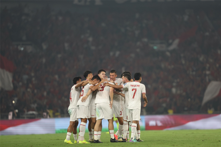 Indonesia lolos ke putaran ketiga kualifikasi Piala Dunia 2026 usai menang 2-0 atas Filipina, Selasa (11/6/2024). (Foto: PSSI)