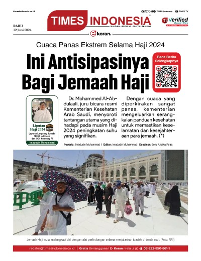 Edisi Rabu, 12 Juni 2024: E-Koran, Bacaan Positif Masyarakat 5.0