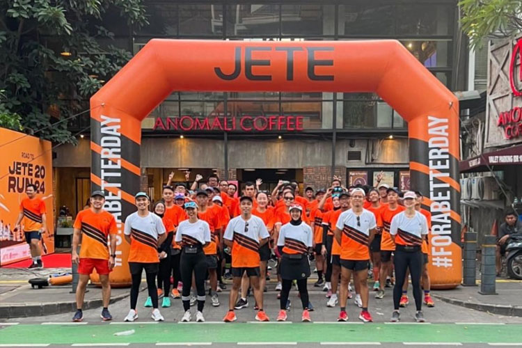 JETE RUN sukses menggaet peserta dari berbagai kalangan. (Foto: Dok. JETE)