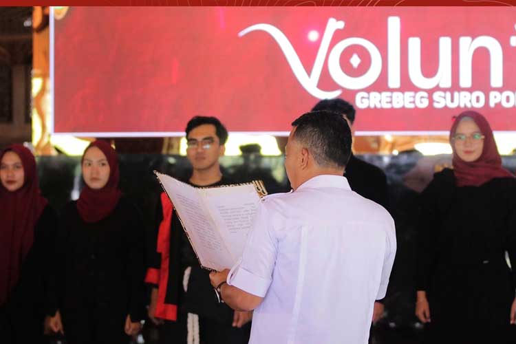 Bupati Ponorogo Lantik Para Relawan untuk Grebeg Suro 2024