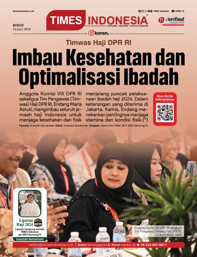 Edisi Jumat, 14 Juni 2024: E-Koran, Bacaan Positif Masyarakat 5.0