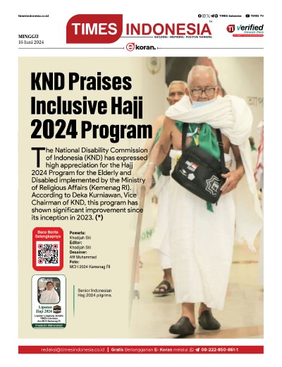 Edisi Minggu, 16 Juni 2024: E-Koran, Bacaan Positif Masyarakat 5.0 
