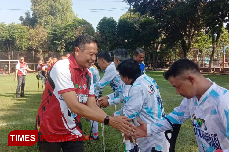 Dukung Sepak Bola Amputasi, Pj Wali Kota Malang Siapkan Fasilitas Gratis bagi Tim Persama