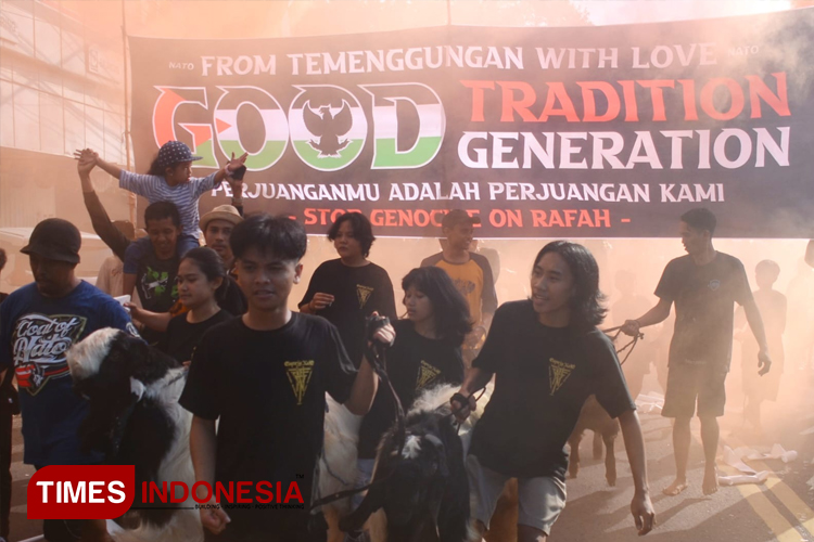 Tradisi Arak-arakan Kambing Kembali Meriahkan Idul Adha di Kota Malang