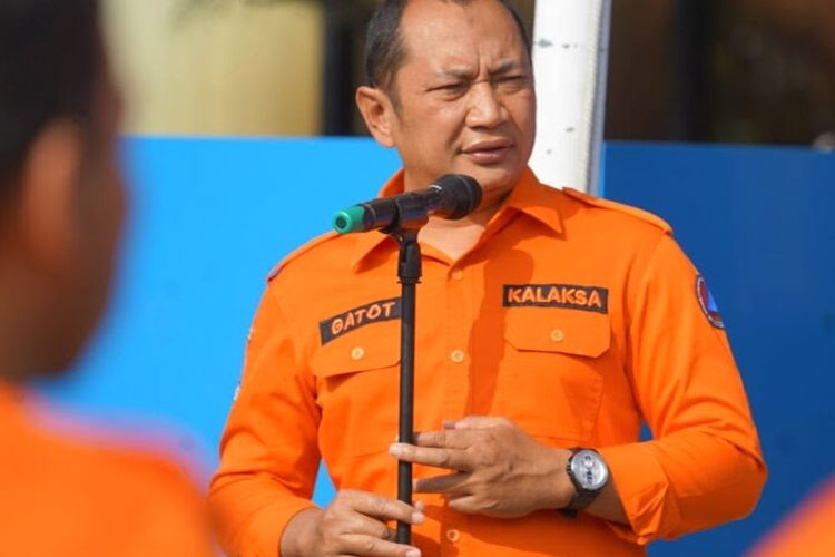 Kalaksa BPBD Jawa Timur, Gatot Soebroto. (FOTO: Dok. BPBD Jatim)