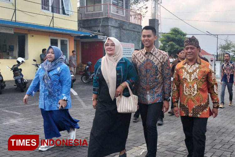 Sesuai prediksi Mas Gum memilih Partai Amanat Nasional (PAN) sebagai partai ketiga yang akan menjadi kendaraan politiknya dalam Pilkada Kota Batu 2024 ini. (FOTO: Muhammad Dhani Rahman/TIMES Indonesia)