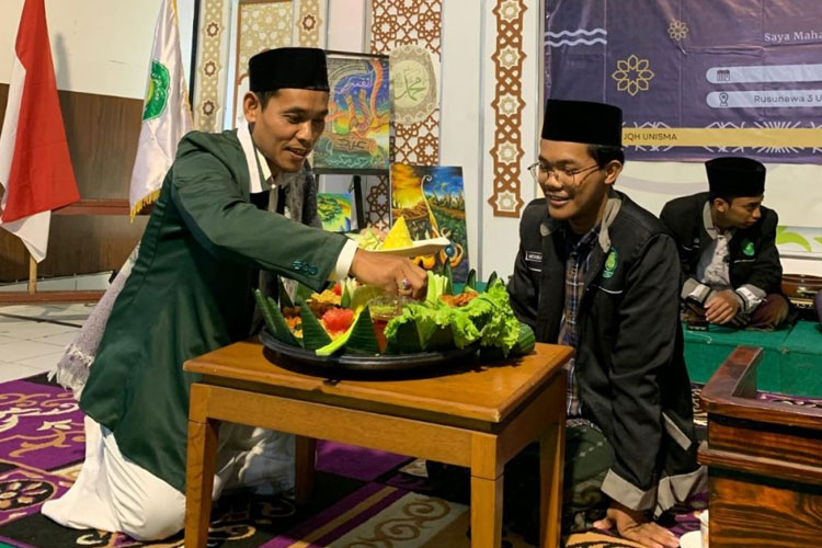 Tasyakuran Harlah UKM JQH Unisma Malang Ke-XVI. (FOTO: AJP TIMES Indonesia)