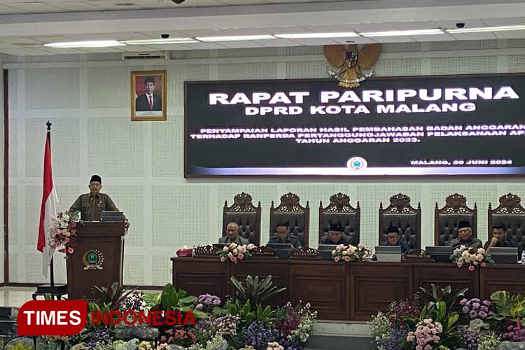 Beri 19 Poin Masukan, DPRD Kota Malang Setujui Ranperda Pertanggungjawaban APBD 2023