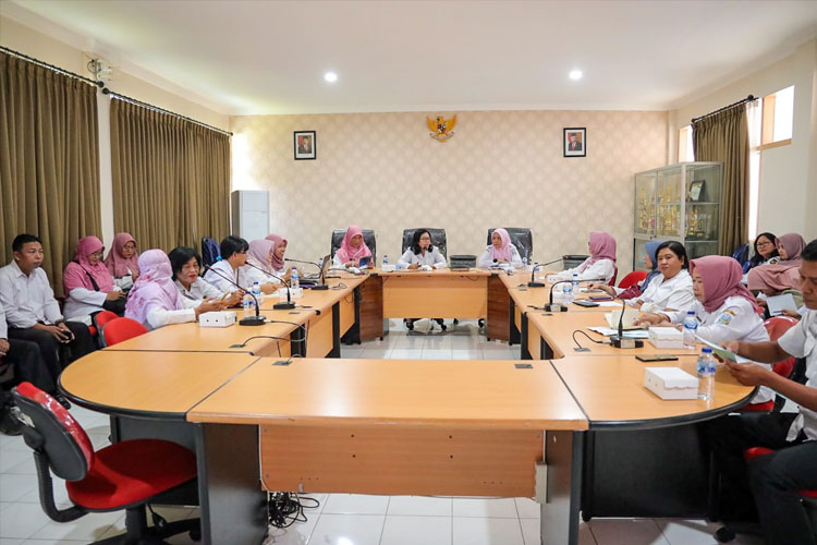 Kegiatan Monitoring Upaya Percepatan Penurunan Stunting bersama Bakorwil I Madiun (FOTO: Diskominfo Kota Kediri)