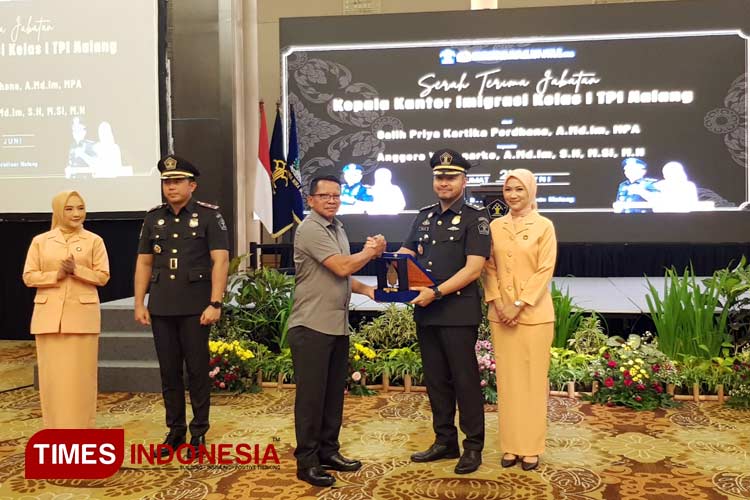 Tonggak Kepemimpinan Berganti, Anggoro Widjaranako Jabat Kakanim Kelas 1 TPI Malang