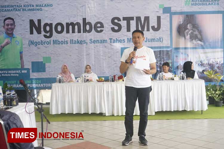 Lebih Dekat dengan Masyarakat, Pj Wali Kota Malang Gabungkan Program 'Ngombe STMJ'