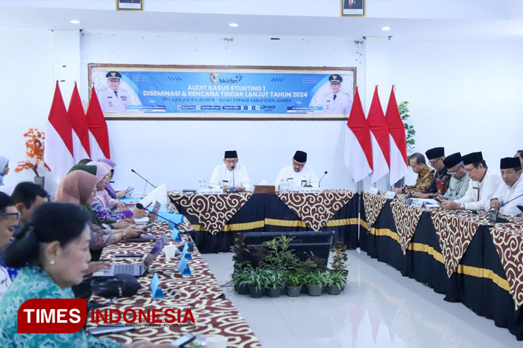 Wabup Jember Pimpin Langsung Audit Kasus Stunting