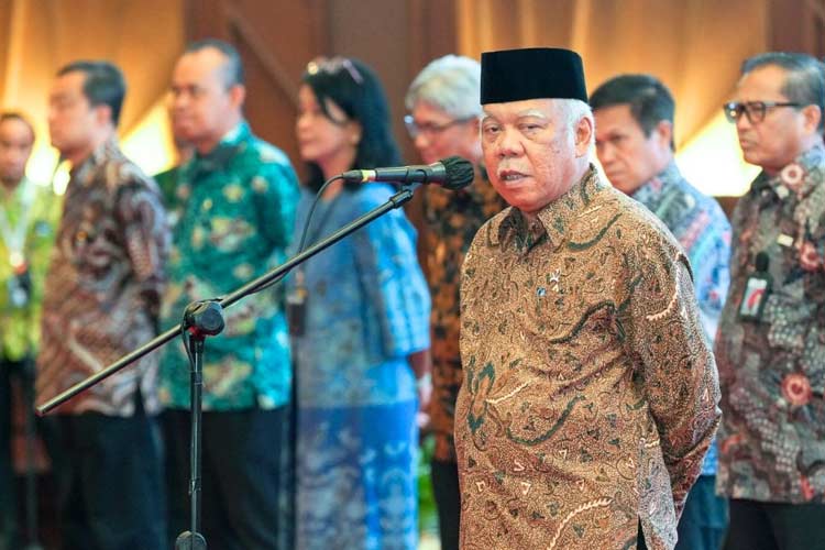 Menteri PUPR RI Lantik 5 Pejabat Pimpinan Tinggi Madya dan 2 Pejabat Fungsional Ahli Utama
