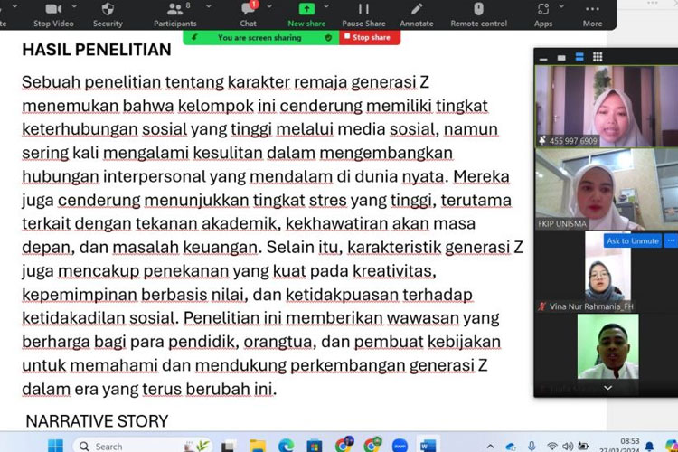 Prodi Pendidikan Bahasa Inggris FKIP Unisma Malang Gelar Program Public ...