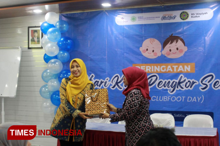 Soroti Pentingnya Peduli Kaki Pengkor, Bantu Seluruh Pengobatan Gratis di Kudus