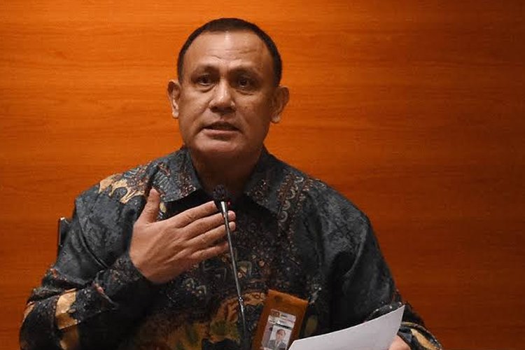 Eks Ketua KPK Firli Bahuri yang tak kunjung ditangkap oleh Polda Metro Jaya. (FOTO: Antara)