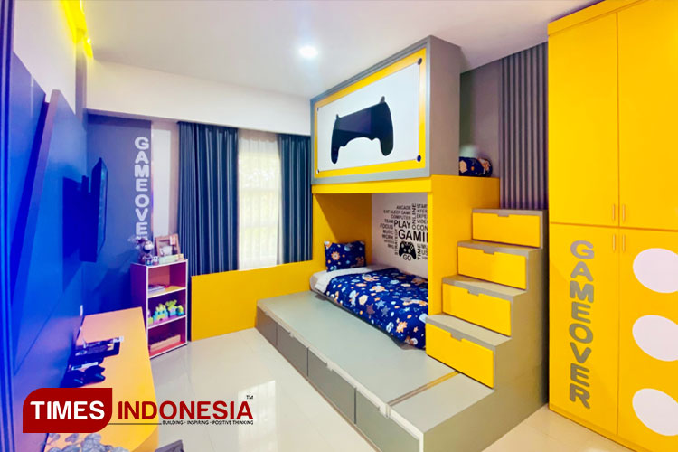 Family Suite Theme Room Luminor Hotel Banyuwangi dengan desain yang mengasikkan dan menyenangkan untuk anak-anak. (FOTO: Luminor Hotel Banyuwangi for TIMES Indonesia).