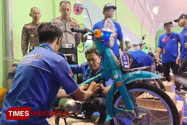 Pertama di Indonesia, Polda Jatim Gelar Kompetisi Electric Vehicle Innovation Nasional