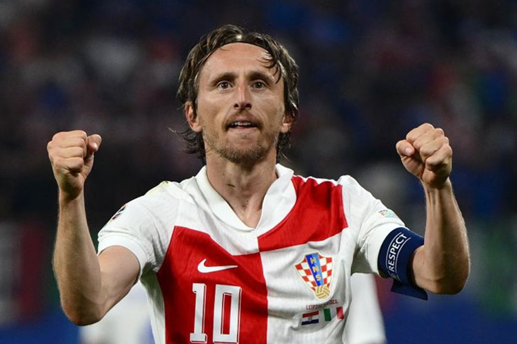 Luka Modric menjadi Pencetak Gol Tertua di Piala Eropa