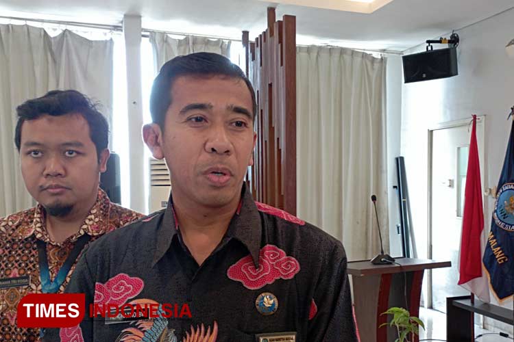 Kepala Badan Narkotika Nasional (BNN) Kabupaten Malang, Letkol Laut PM Hendratmo Budi Wibowo. (Foto: Amin/TIMES Indonesia)