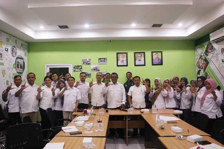 Para peserta monev sosial media (Foto: Diskominfo Kota Kediri)