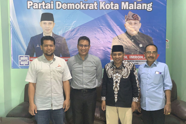 Lampu Hijau Dari Demokrat, Bacawalikota Malang Ardantya Syahreza Terima Surat Tugas