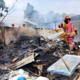 Tempat Rongsokan di Malang Terbakar, Anjing Peliharaan Mati Terpanggang