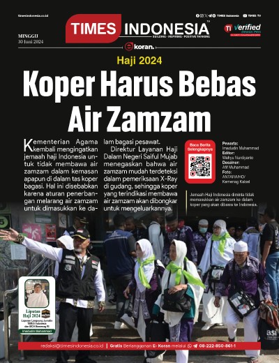 Edisi Minggu, 30 Juni 2024: E-Koran, Bacaan Positif Masyarakat 5.0