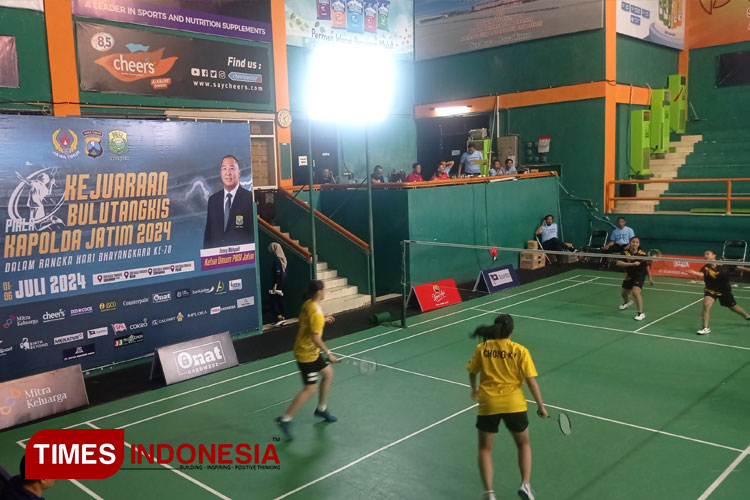 Official Club Malaysia Puji Kejuaraan Bulu Tangkis Kapolda Jatim
