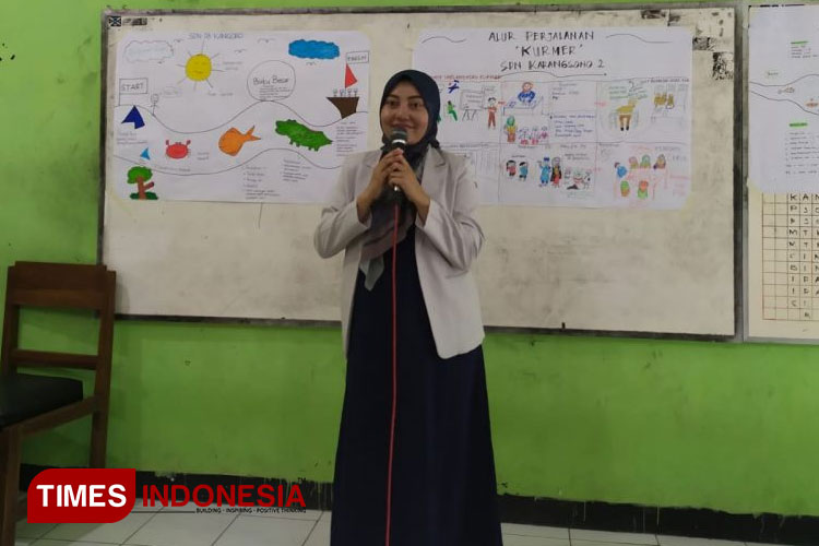 Fasilitator memandu review progres sekolah penggerak. (Foto: Humas UNIPMA for TIMES Indonesia)