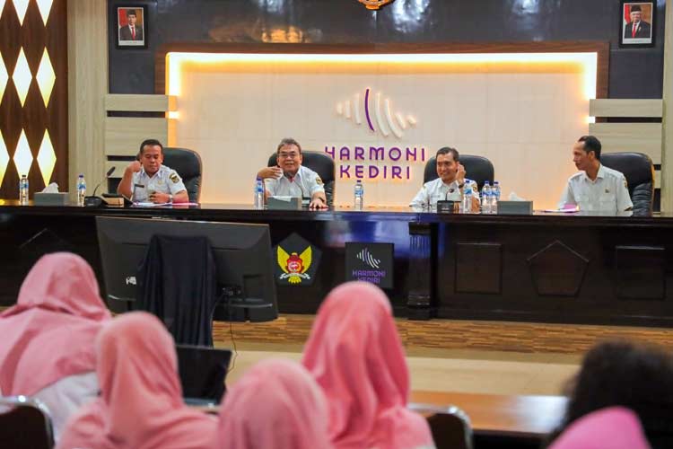 Kegiatan monev pelaksanaan intervensi serentak pencegahan stunting (Foto: Diskominfo Kota Kediri for TIMES Indonesia)