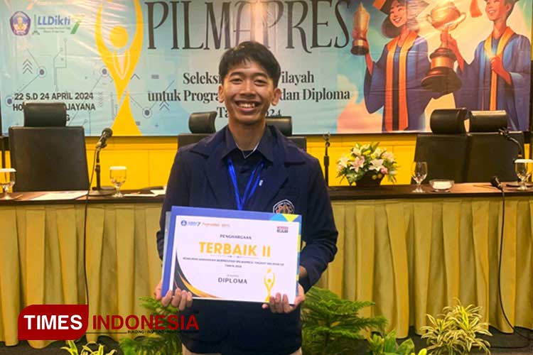 Fikri Ardiansyah of State Polytechnic of Malang Stories in Pilmapres 2024