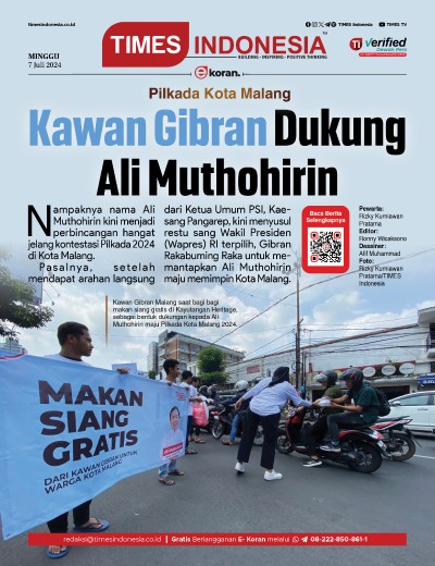Edisi Minggu, 7 Juli 2024: E-Koran, Bacaan Positif Masyarakat 5.0