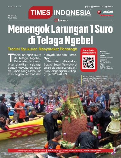 Edisi Minggu, 7 Juli 2024: E-Koran, Bacaan Positif Masyarakat 5.0