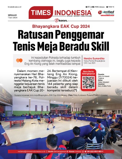 Edisi Minggu, 7 Juli 2024: E-Koran, Bacaan Positif Masyarakat 5.0