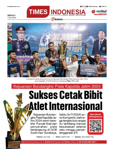 Edisi Minggu, 7 Juli 2024: E-Koran, Bacaan Positif Masyarakat 5.0