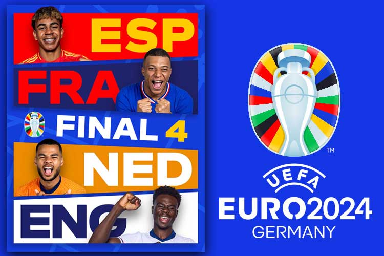 Semifinal Euro 2024. (FOTO: @EURO2024/X)