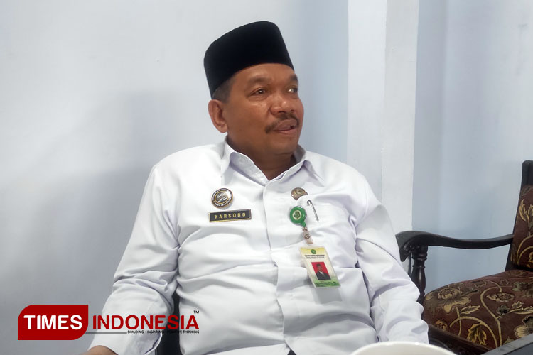 Kepala Kemenag Banjarnegara Dr H Karsono. (Foto: Muchlas Hamidi/TIMES Indonesia)