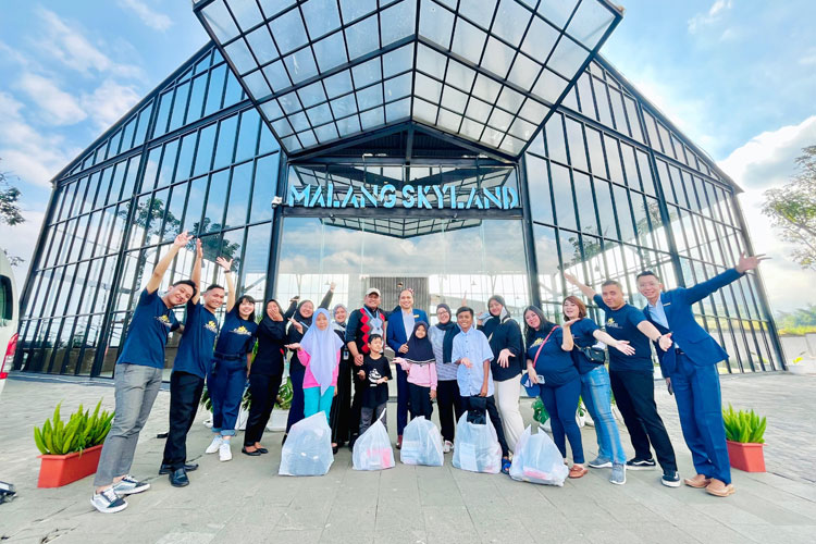 Grand Mercure Malang Mirama Gandeng Malang Skyland Berbagi Kasih dengan Anak Asuh